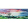 Albero Fiorito – Olio su Tela 80x30 cm di Bibi Guarnieri