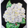 Coccinella su foglia – Acquerello 60x70 cm di Bibi Guarnieri