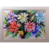 Gerbere Variopinte – Quadro floreale olio su tela 50x30 | Bibi Guarnieri