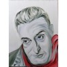 Guardami – Ritratto di Totò olio su tela 30x40 | Bibi Guarnieri