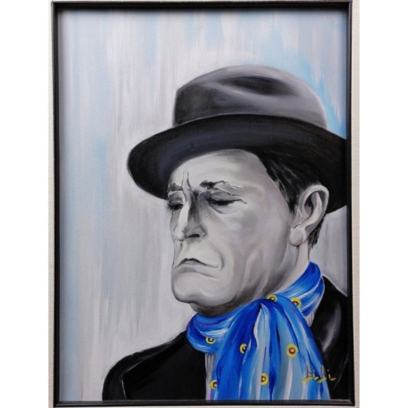 The Nobleman – Portrait of Totò Oil on Canvas 30x40 | Bibi Guarnieri The Nobleman – Portrait of Totò Oil on Canvas 30x40 | Bibi Guarnieri