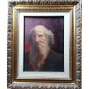 The Old Man 1957 – Renaissance portrait oil on canvas 30x40 | Bibi Guarnieri